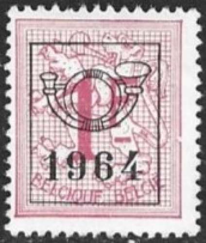 Belgique - 1964 - PRE 757 (*) - NSG - no guom