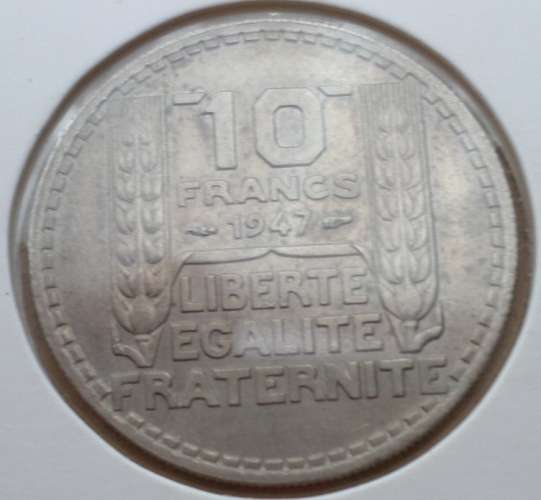 FRANCE 10 FRANCS 1947