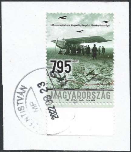 Hongrie - 2022 - Y&T 4864(o) - cancelled - used  (sur fragment)