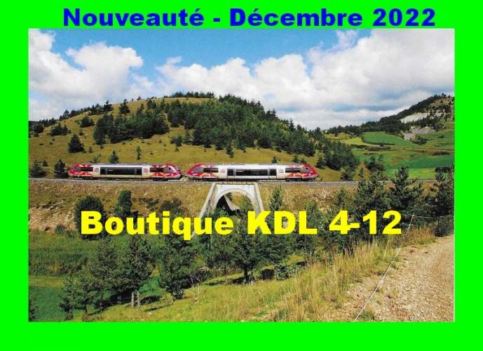 *RU 2033 à 2050 - Lot de 18 cartes postales ferroviaires - SNCF