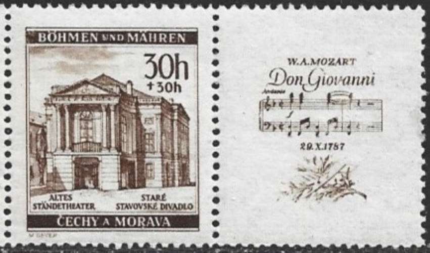 Bohème & Moravie - 1941 - Y&T 69 ** - MNH