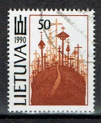 LITUANIE 1991 - YT 401 OBLITÉRÉ.