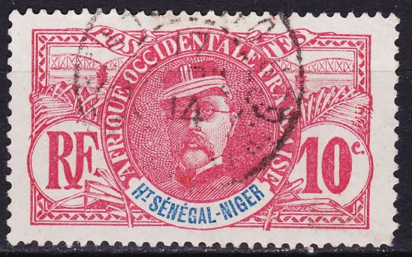 Haut-Sénégal et Niger  - Année 1906 - Y&T N°5 - dent courte angle S.E.