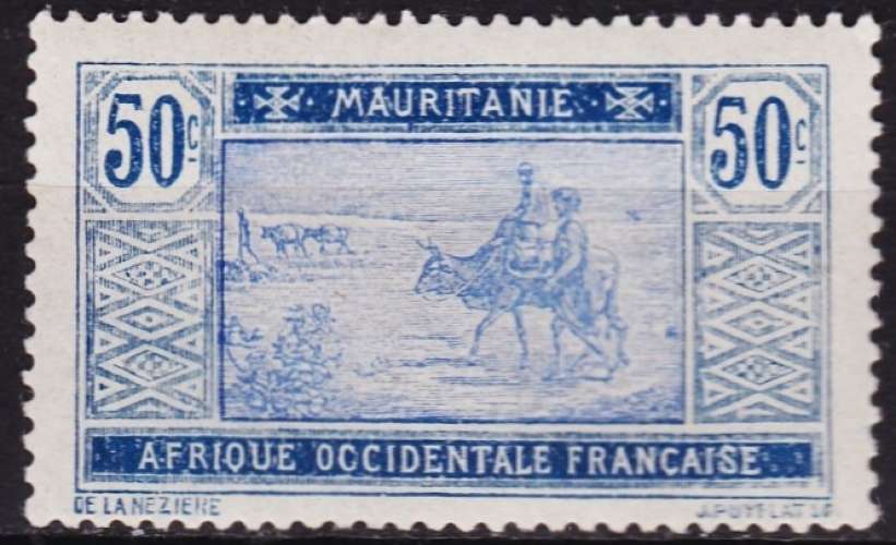 Mauritanie  - Année 1922 - Y&T N°45**