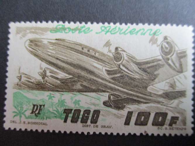 togo y & t poste aerienne 19 * 1947