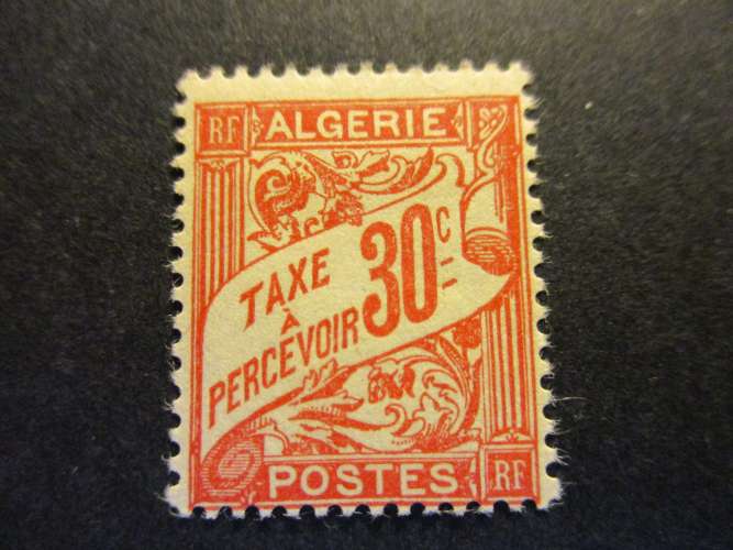 algerie y & t taxe 25 * 1942