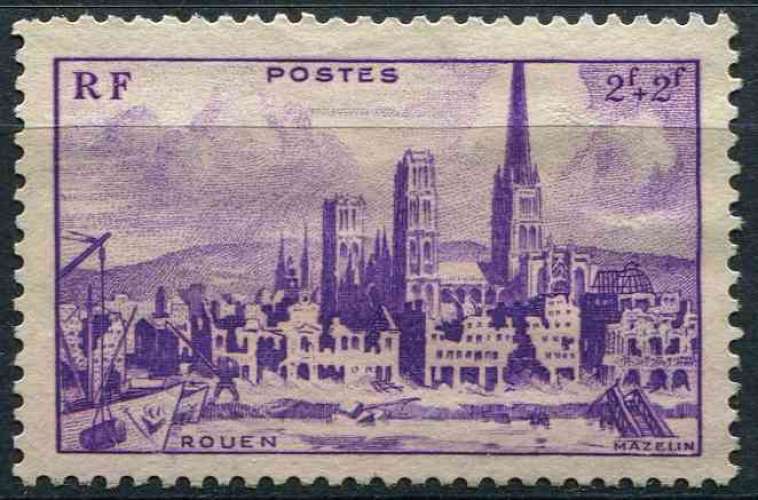 FRANCE 1945 OBLITERE N° 745 (*)