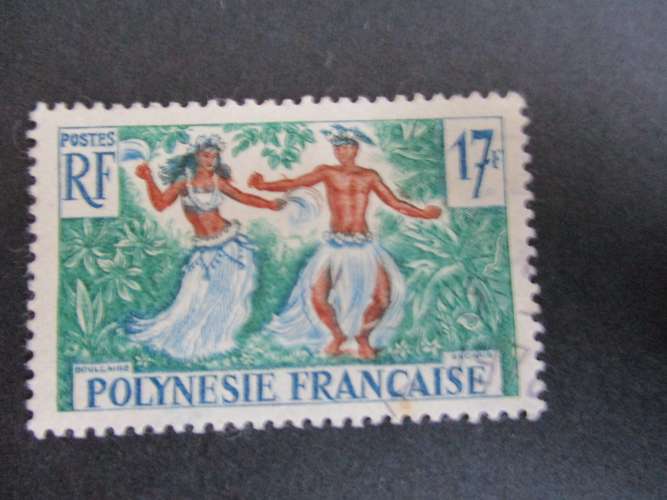 polynesie y & t 10 nsg 1958
