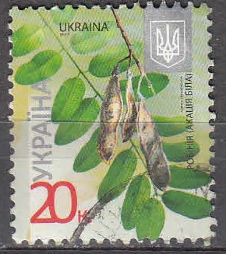 Ukraina 2012 II Feuille d'arbre O Cachet rond