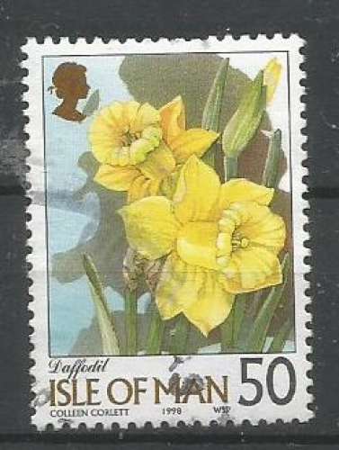 Man 1998 - YT n° 790 - Jonquille - cote 2,30