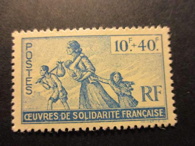 colonies generales  y & t 66 * * 1943