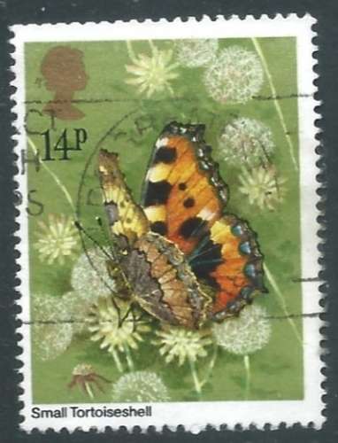 Grande Bretagne - Y&T 0992 (o) - Papillons -