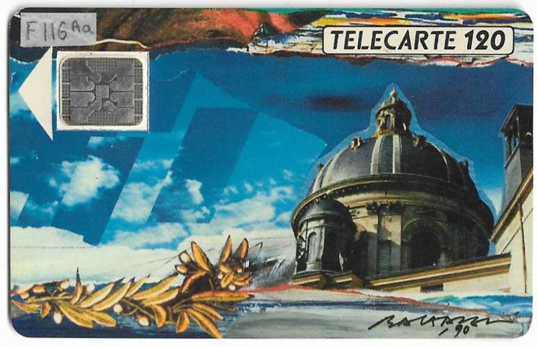F115Aa TÉLÉCARTE - PHONE CARD 1990 - La Coupole  !!! TRÉS RARE !!!.