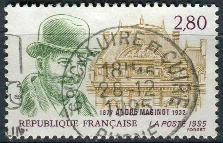 FRANCE 1995 OBLITERE N° 2966