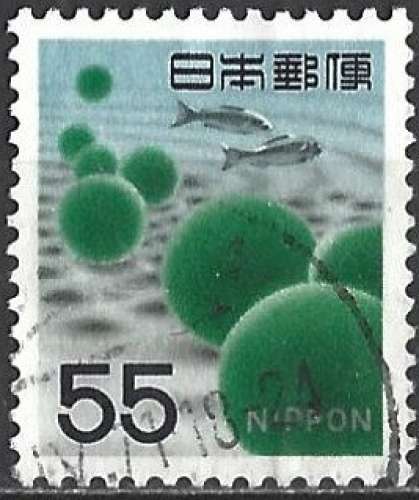 Japon 1969 - YT 840D ( Algue d'eau douce ) Ob
