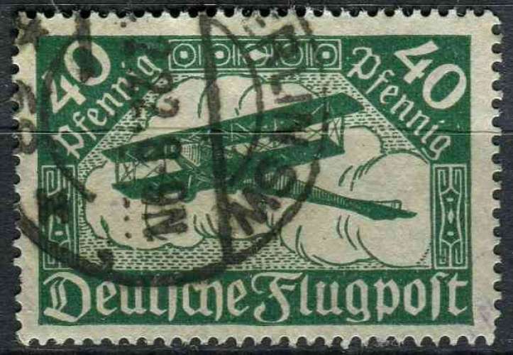 ALLEMAGNE REICH 1919 OBLITERE poste aérienne N° 2