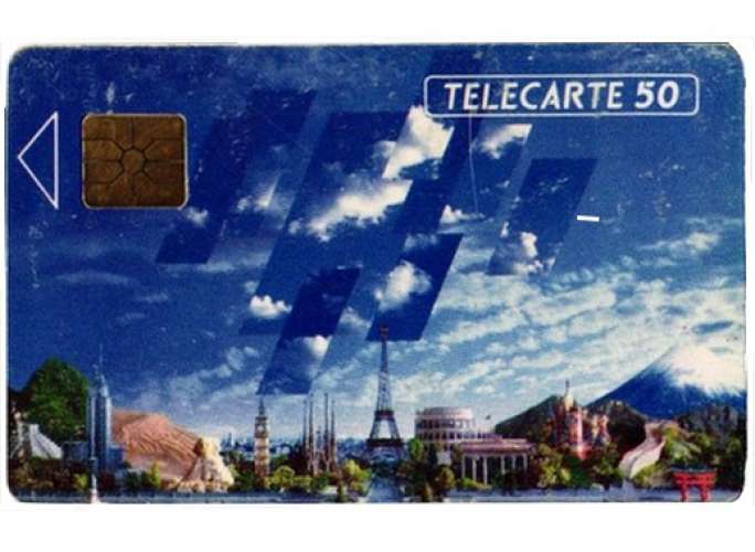 F195 TÉLÉCARTE - PHONE CARD 1991 - Le monde à votre portée.