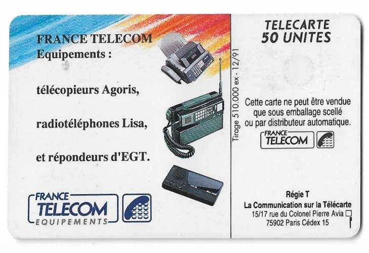 F224 TÉLÉCARTE - PHONE CARD 1991 - E.G.T.