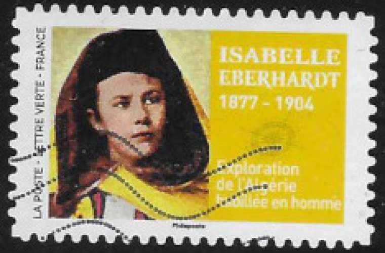 FRANCE 2022 : yt 2116 Oblitéré/Used # Grands Voyageurs  - Isabelle Eberhardt