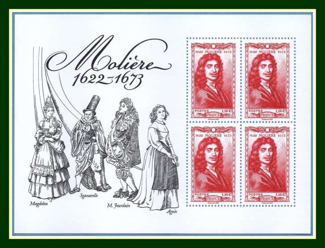 Bloc Molière 2022 ** MNH