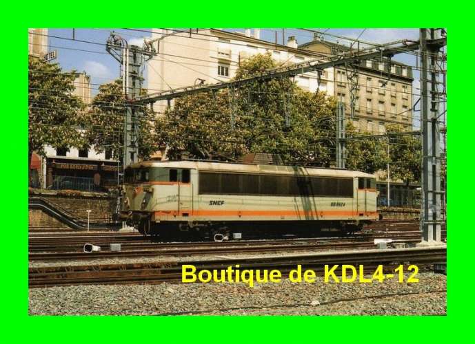 RU 0600 - Loco BB 8624 manoeuvrant en gare - LIMOGES BENEDICTINS - Hautes Vienne - SNCF