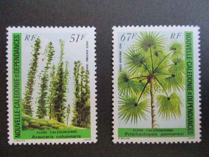 nouvelle caledonie y & t poste aérienne  238 & 239 ** 1984