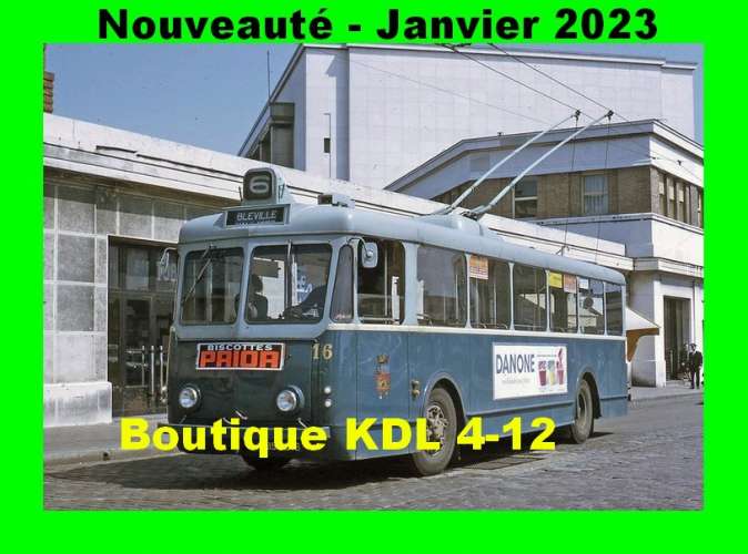 *ACACF Car 33 à 52 - Lot de 20 cartes postales modernes - Les trolleybus de nos parents -