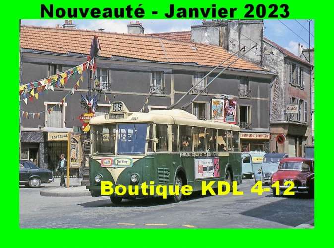 *ACACF Car 33 à 52 - Lot de 20 cartes postales modernes - Les trolleybus de nos parents -