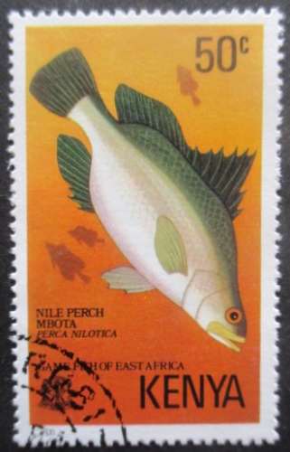 KENYA N°66 Poisson oblitéré 