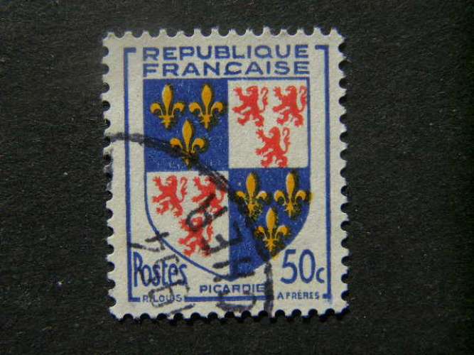 Y.T. 951 Oblitéré avec cachet rond daté d'époque