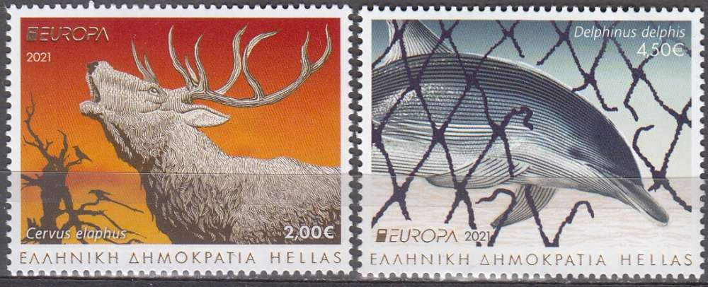 Hellas 2021 Europa CEPT Animaux Neuf **