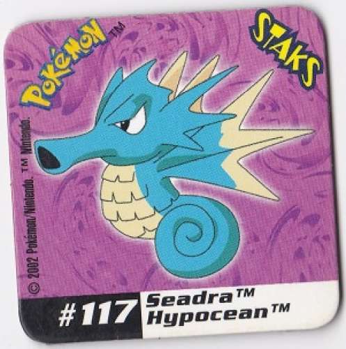 Magnet 2002 Staks Pokémon 117 Seadra Hypocean