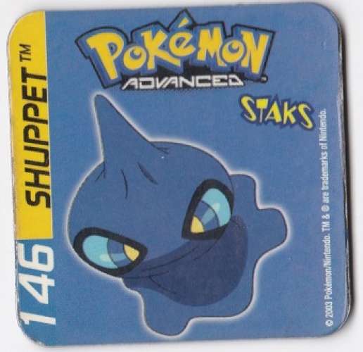 Magnet 2003 Staks Pokémon Advenced 146 Shuppet