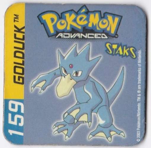 Magnet 2003 Staks Pokémon Advenced 159 Golduck