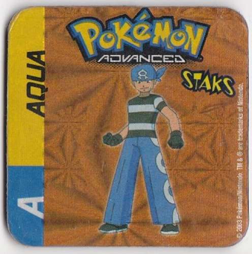 Magnet Staks Pokémon Advanced Aqua A