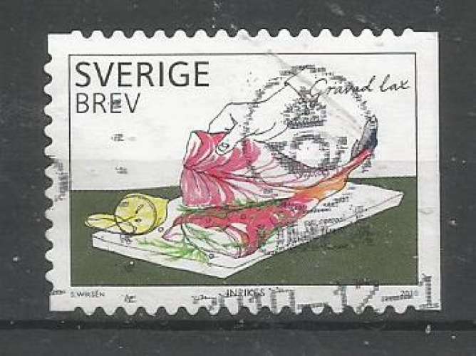 Suède 2010 - YT n° 2758 - Saumon fumé