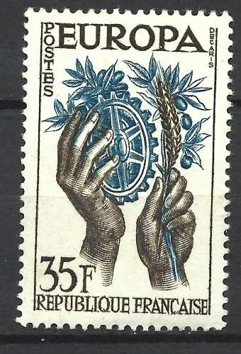 France 1957 - y & t : 1121 (N°°) - Europa