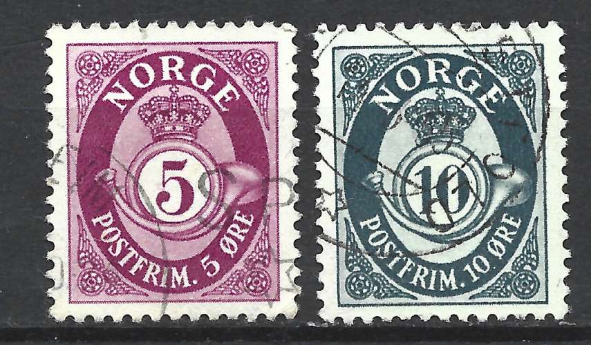 Norvège - Y & T : 092 et 093 - Postherm