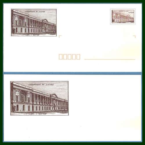 PAP Colonnade du Louvre neuf avec sa carte