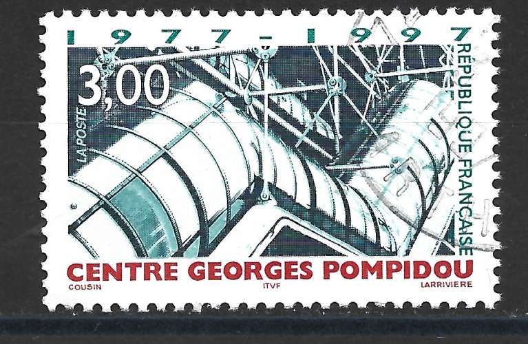 France 1997 - Y & T : 3044 - Centre Georges Pompidou