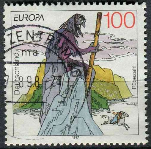ALLEMAGNE RFA 1997 OBLITERE N° 1748 europa