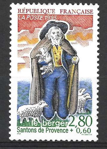 France 1995 - Y & T : 2976 (N°°) - Santon de Provence