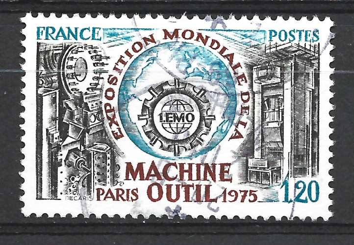 France 1975 - y & t : 1842 - Expo de la machine-outil