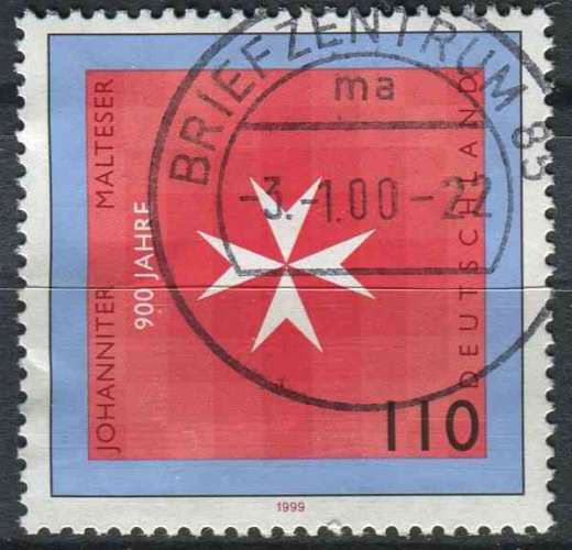 ALLEMAGNE RFA 1999 OBLITERE N° 1878