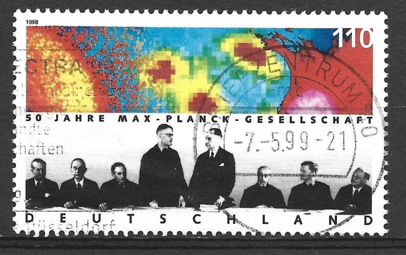 ALLEMAGNE 1998 - Y & T : 1805 - MAX PLANCK SOCIETY
