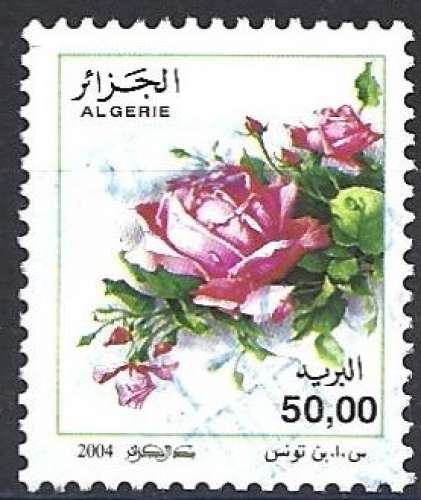 Algérie 2004 - YT 1386 ( Roses ) Ob