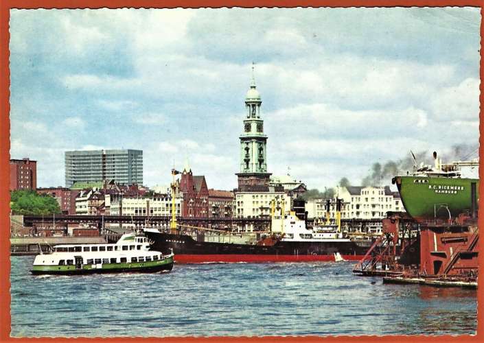 CPSM - Port de Hambourg - Carte écrite