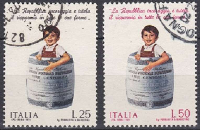 Italie 1971 Caisse d'épargne postale  (H38)