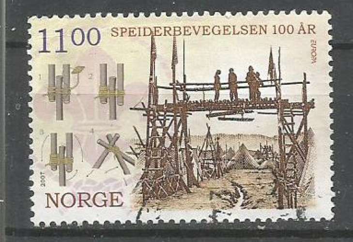 Norvège 2007 - YT n° 1563 - Europa - cote 2,50