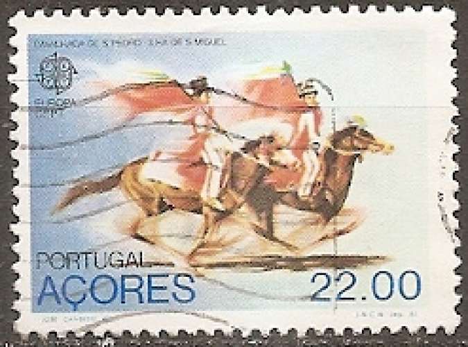 açores ... n° 331  obliteré ... 1981